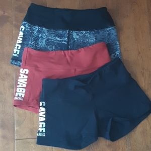 Bundle of Savage Barbell Shorts